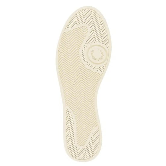 Fred Perry Spencer Leder-sneaker In Ecru - Image 4