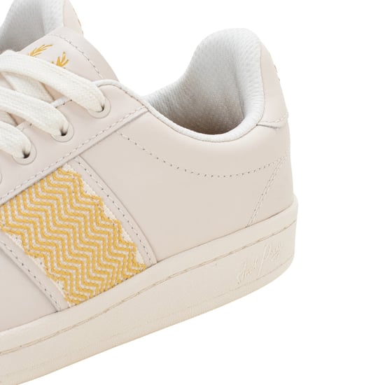 Fred Perry B721 Sneaker Mit Lederbanddetails In Ecru - Image 3