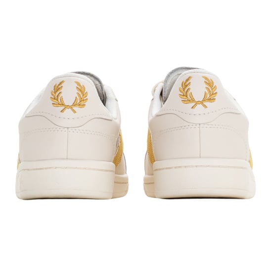 Fred Perry B721 Sneaker Mit Lederbanddetails In Ecru - Image 4