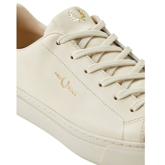 Fred Perry B71 Leder-sneaker In Haferflockenfarbe - Image 2