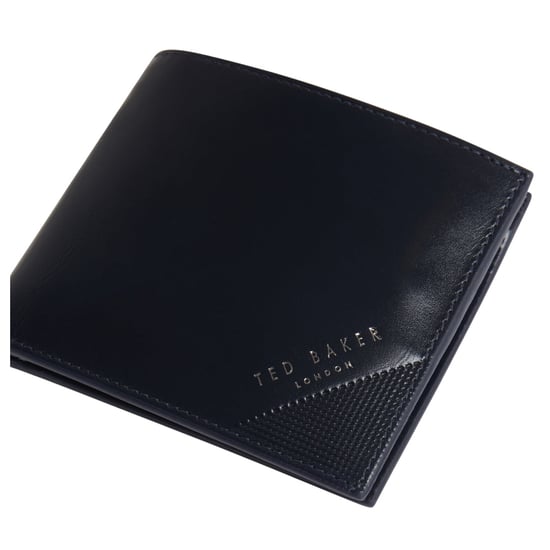 Ted Baker Prugs Handtasche Aus Marineblauem Leder Mit Geprägten Ecken - Image 2