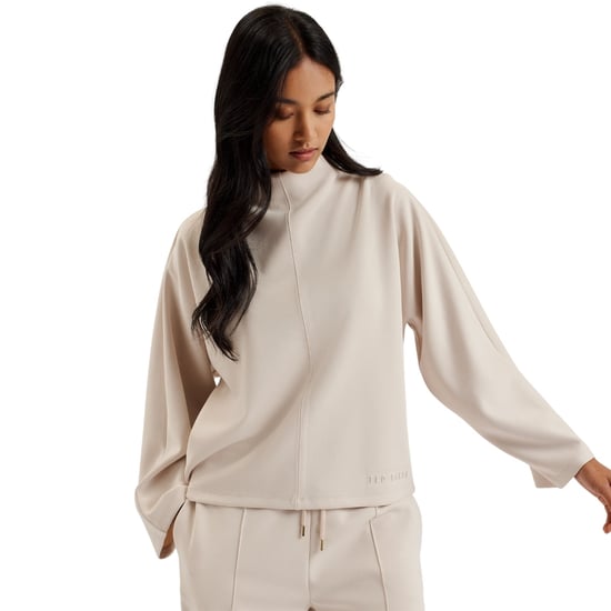 Ted Baker Kenseyy Cupro Funnel Neck Sweatshirt - Image 2