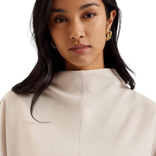 Ted Baker Kenseyy Cupro Funnel Neck Sweatshirt - Image 5