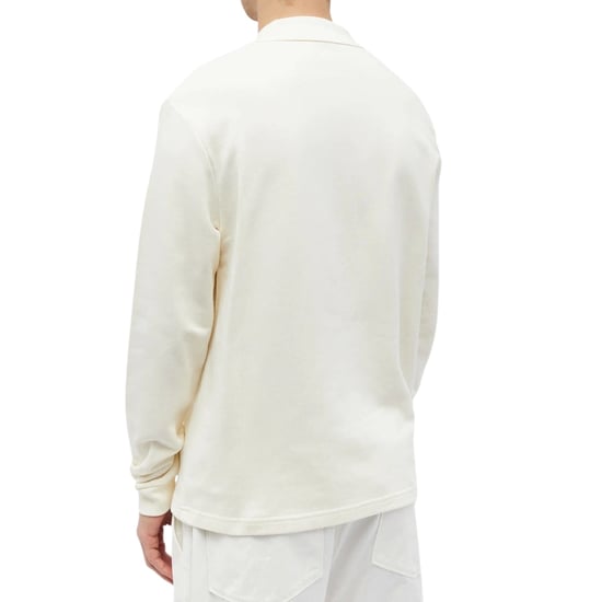 Fred Perry Langarm-schlaufenpullover In Ecru - Image 3