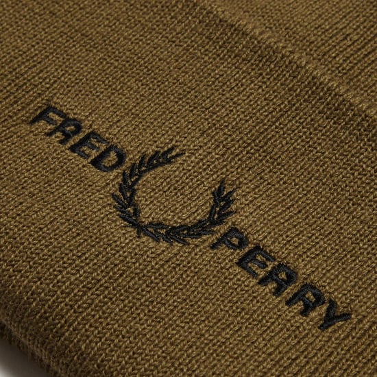 Fred Perry Bestickte Mütze In Schattiertem Stein - Image 3