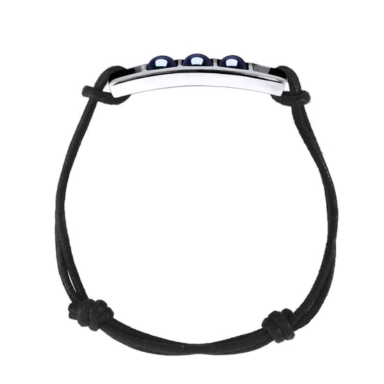 Armband Echte Süßwasserperlen Button 5-6 mm — 925er Silber — 25 cm — Herren - Image 1