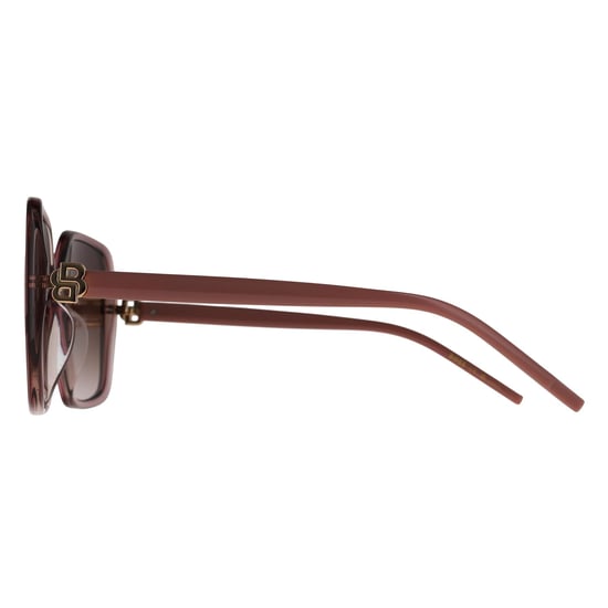 Hugo Boss BOSS 1939/G/S C19 HA Sonnenbrille mit Farbverlauf in Burgunderrot, Nude und Braun - Image 3