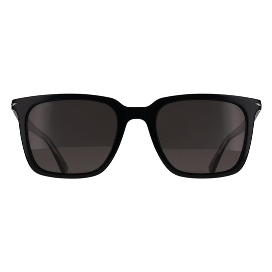 Police SPLQ80 700P Sonnenbrille in glänzendem Schwarz mit Rauchgläsern - Image 1