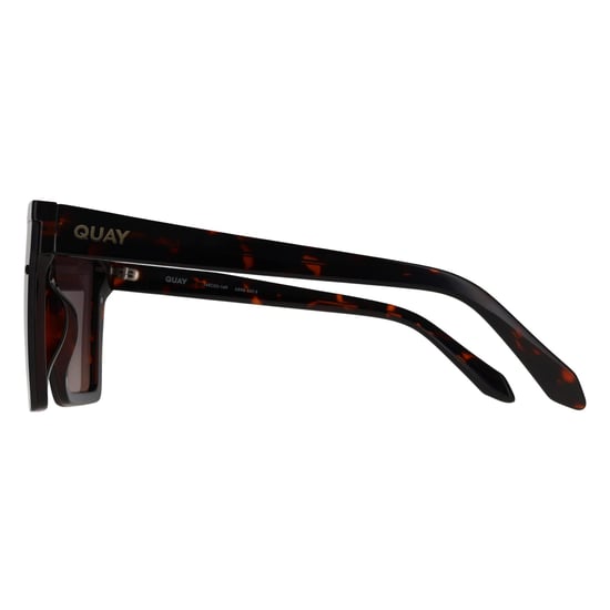 Quay Hindsight 81788 Sonnenbrille in Schildpatt, Rauchgrau und Taupe mit Farbverlauf - Image 3