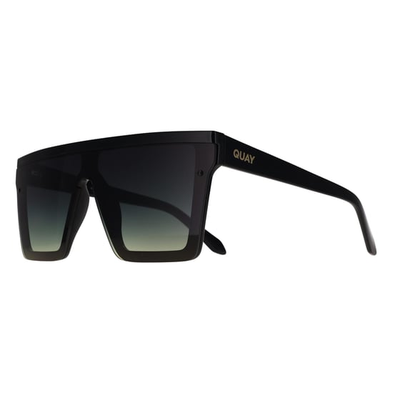 Quay Hindsight 13436 Sonnenbrille in Schwarz-Rauchgrau - Image 2
