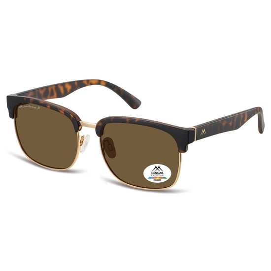 Montana MP192 D – matt, schildpattfarben, goldbraun, polarisierte Sonnenbrille - Image 2