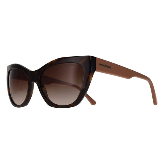 Emporio Armani EA4176 587913 – Sonnenbrille in glänzendem Havanna-Braun mit Farbverlauf - Image 2