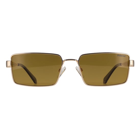Polaroid PLD 6255/S/X LPE MU polarisierte Sonnenbrille in Gold-Ocker-Gelb - Image 1