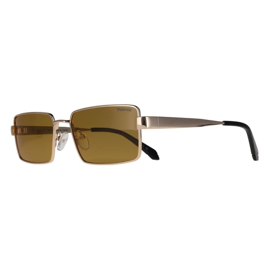 Polaroid PLD 6255/S/X LPE MU polarisierte Sonnenbrille in Gold-Ocker-Gelb - Image 2
