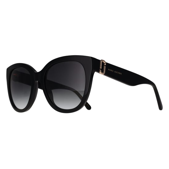 Marc Jacobs MARC 885/S 807 9O Sonnenbrille in Schwarz-Grau-Farbverlauf - Image 2