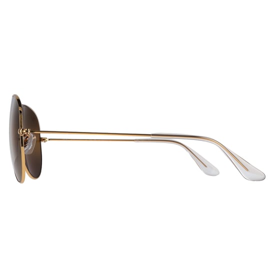 Ray-Ban Aviator RB3025 9196G5 polierte gold-silber-braune polarisierte Sonnenbrille - Image 3