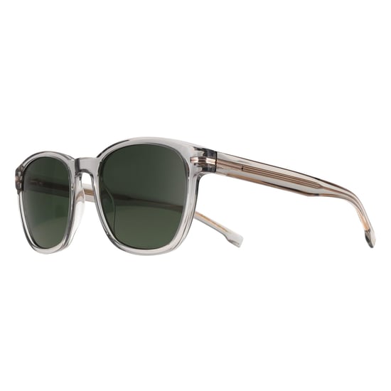 Hugo Boss BOSS 1505/S KB7 QT Sonnenbrille in transparentem Graugrün - Image 2