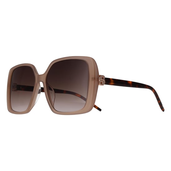 Hugo Boss BOSS 1939/G/S FWM HA Sonnenbrille in Nude-Braun mit Farbverlauf - Image 2