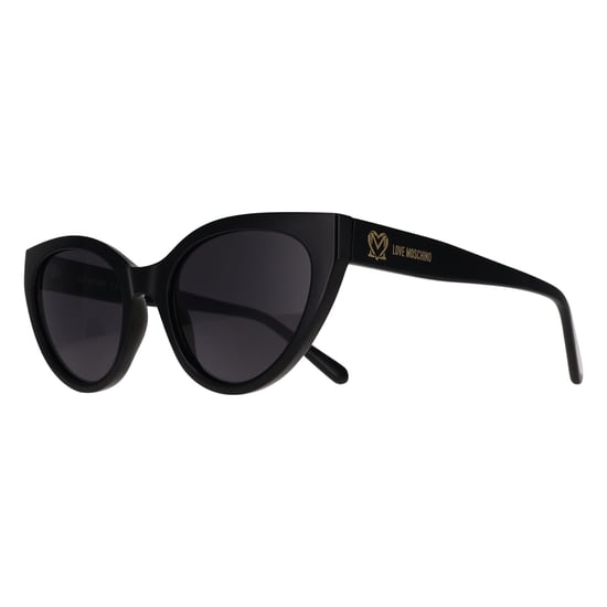 Love Moschino MOL064/S 807 IR Sonnenbrille in Schwarz und Grau - Image 2