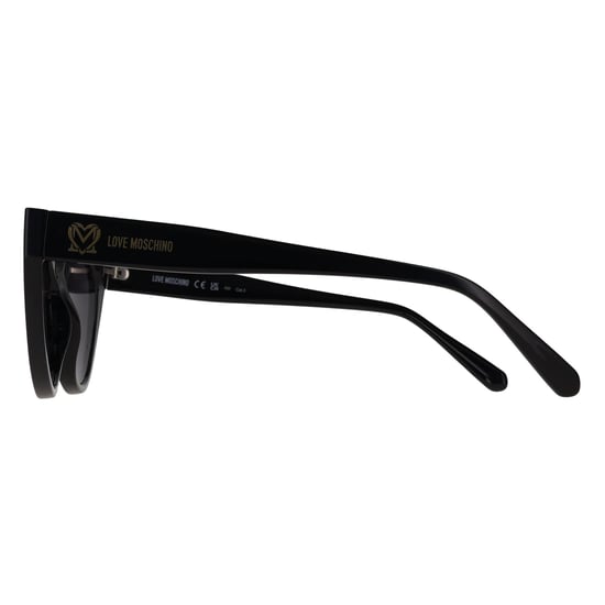 Love Moschino MOL064/S 807 IR Sonnenbrille in Schwarz und Grau - Image 3