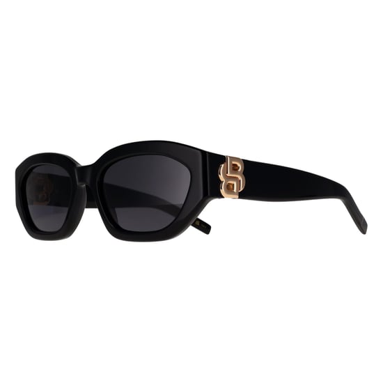 Hugo Boss BOSS 1937/S 807 IR Sonnenbrille in Schwarz und Grau - Image 2
