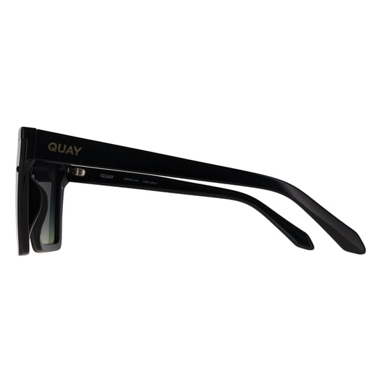 Quay Hindsight 53886 Sonnenbrille in Schwarz-Rauch-Grün mit Farbverlauf - Image 3