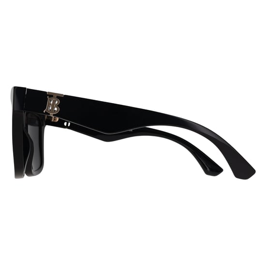 Burberry BE4419 300187 Sonnenbrille in Schwarz und Dunkelgrau - Image 3