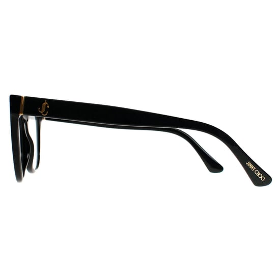Jimmy Choo JC276 NS8 glänzend schwarzes Brillengestell - Image 3