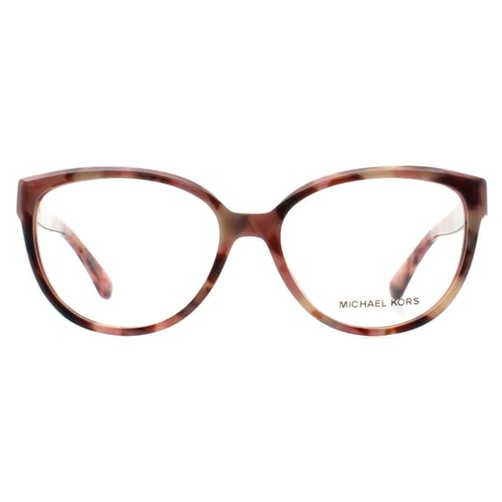 Michael Kors MK4114 3946 rosa perlmuttfarbene Schildpatt-Brillenfassung - Image 1