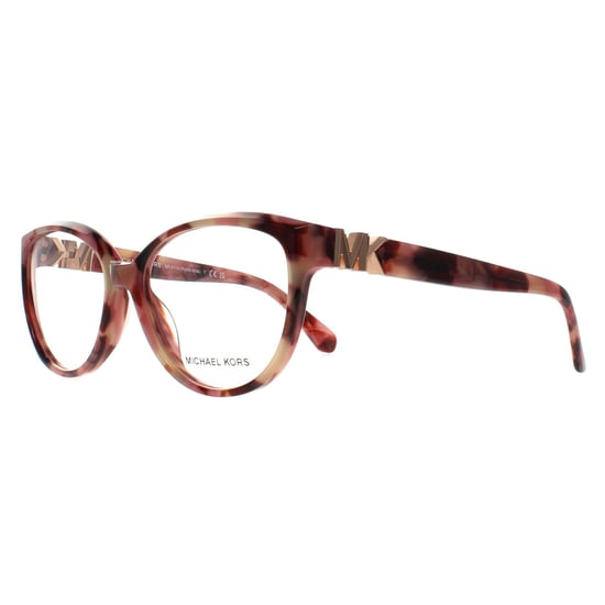 Michael Kors MK4114 3946 rosa perlmuttfarbene Schildpatt-Brillenfassung - Image 2