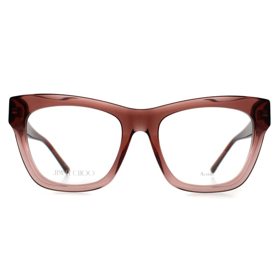 Jimmy Choo JC351 2LN burgunderrot rosa verblasst Brillengestell - Image 1