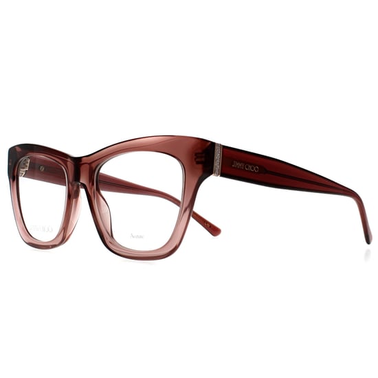 Jimmy Choo JC351 2LN burgunderrot rosa verblasst Brillengestell - Image 2