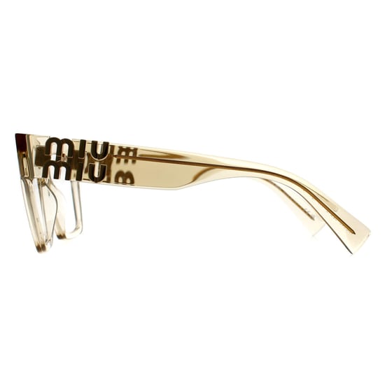 Miu Miu MU 04UV 11T1O1 Sand Kristall Brillengestell - Image 3