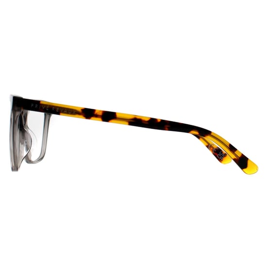 Prive Revaux Lemon City 5DN transparent grau havanna Brillengestell - Image 3
