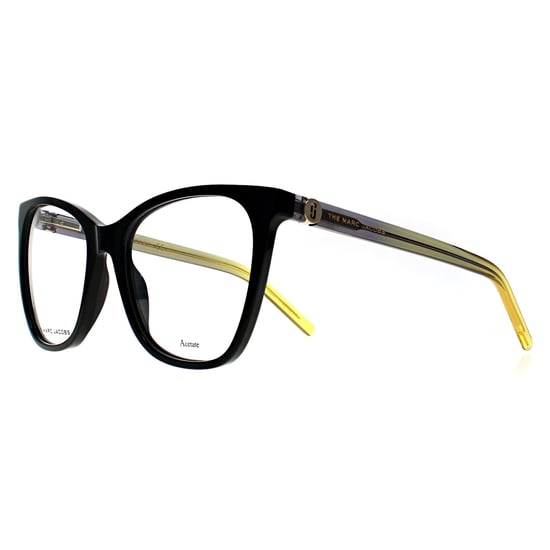 Marc Jacobs MARC 600 71C schwarz gelbes Brillengestell - Image 2