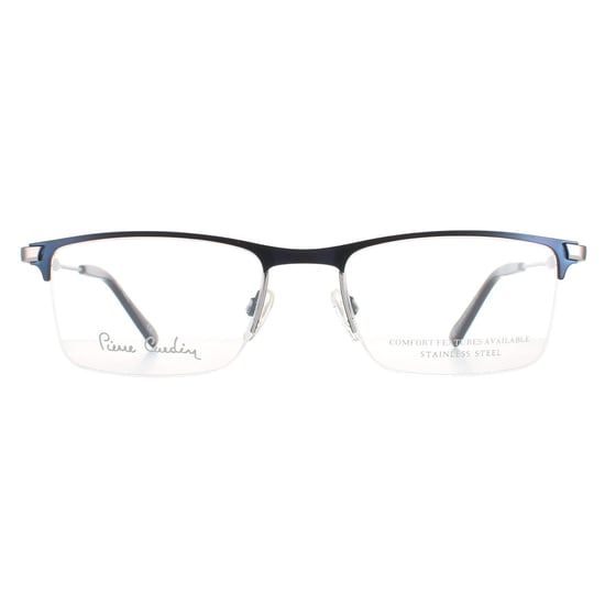 Pierre Cardin Montures de lunettes P.C. 6876 KU0 Bleu mat ruth�nium hommes - Image 1