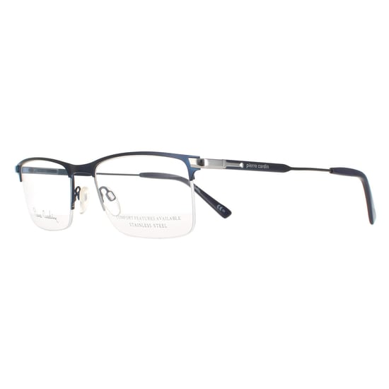 Pierre Cardin Montures de lunettes P.C. 6876 KU0 Bleu mat ruth�nium hommes - Image 2
