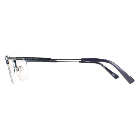 Pierre Cardin Montures de lunettes P.C. 6876 KU0 Bleu mat ruth�nium hommes - Image 3