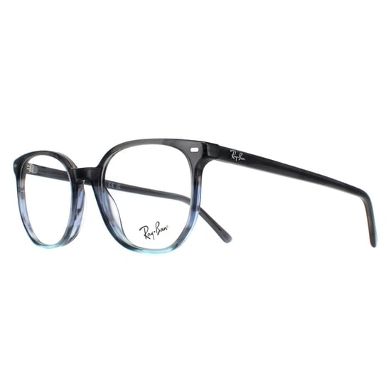 Ray-Ban RX5397 Elliot 8254 grau und blau gestreifte Brillenfassung - Image 2