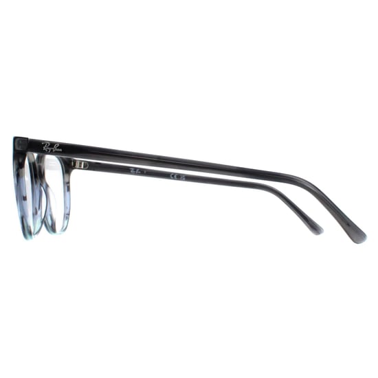 Ray-Ban RX5397 Elliot 8254 grau und blau gestreifte Brillenfassung - Image 3