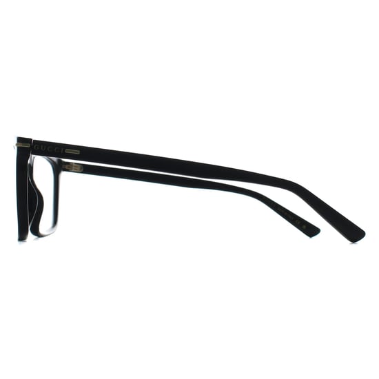 Gucci GG1445O 001 Glänzend schwarzes Brillengestell - Image 3