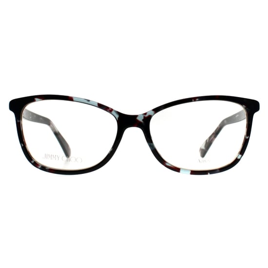 Jimmy Choo JC282/G R8M azurblaue havannafarbene Brillenfassung - Image 1