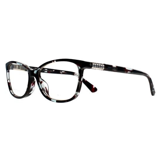 Jimmy Choo JC282/G R8M azurblaue havannafarbene Brillenfassung - Image 2