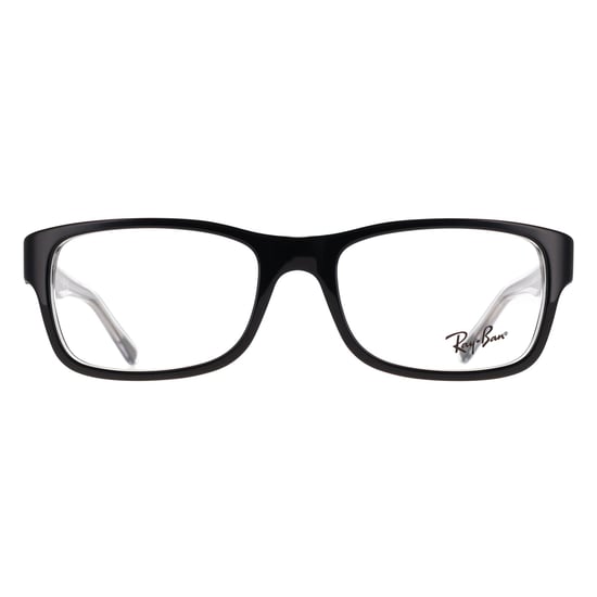 Ray-Ban RX5268 2034 Brillenfassung in Schwarz auf Transparent - Image 1