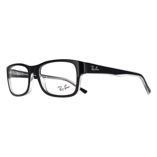 Ray-Ban RX5268 2034 Brillenfassung in Schwarz auf Transparent - Image 2