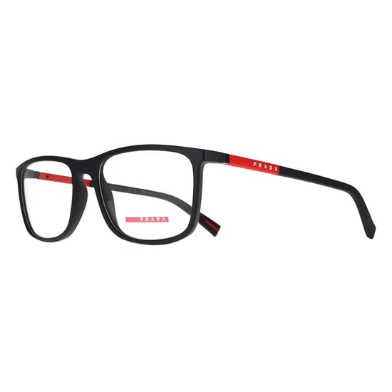 Prada Sport PS01TV 1BO1O1 mattschwarzes Brillengestell - Image 2