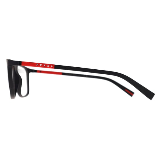 Prada Sport PS01TV 1BO1O1 mattschwarzes Brillengestell - Image 3