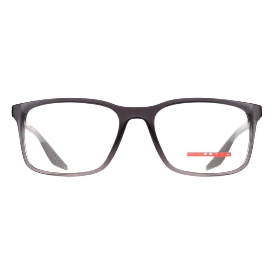 Prada Sport PS06RV DG01O1 schwarzes Brillengestell aus Gummi - Image 1