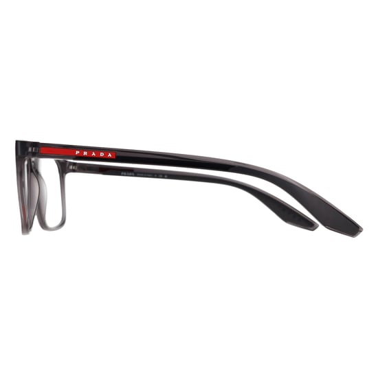 Prada Sport PS06RV DG01O1 schwarzes Brillengestell aus Gummi - Image 3