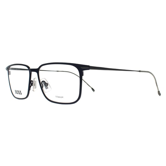 Hugo Boss BOSS 1253 FLL mattblaues Brillengestell - Image 2
